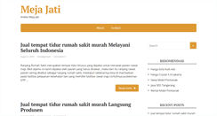 Desktop Screenshot of mejajati.com